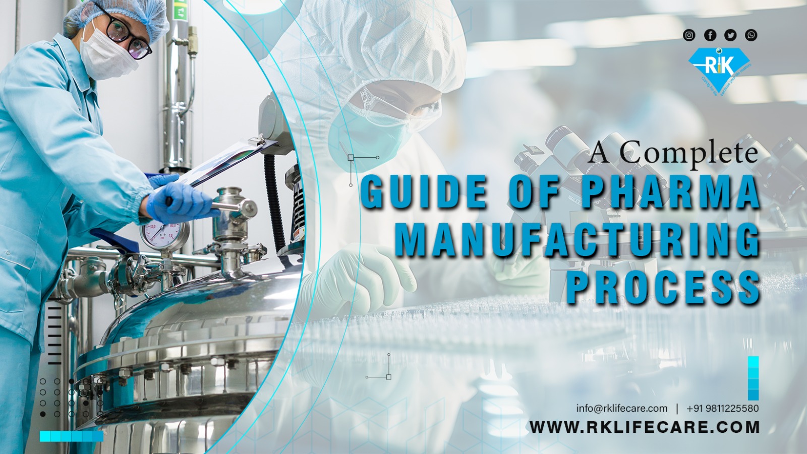 A Complete Guide of Pharma Manufacturing Process